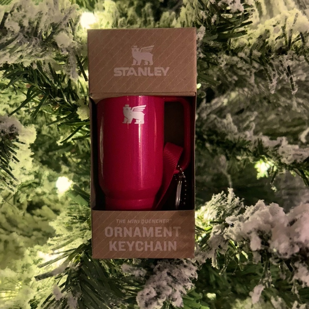 Stanley Ornament Keychain Tumbler- Red Delicious